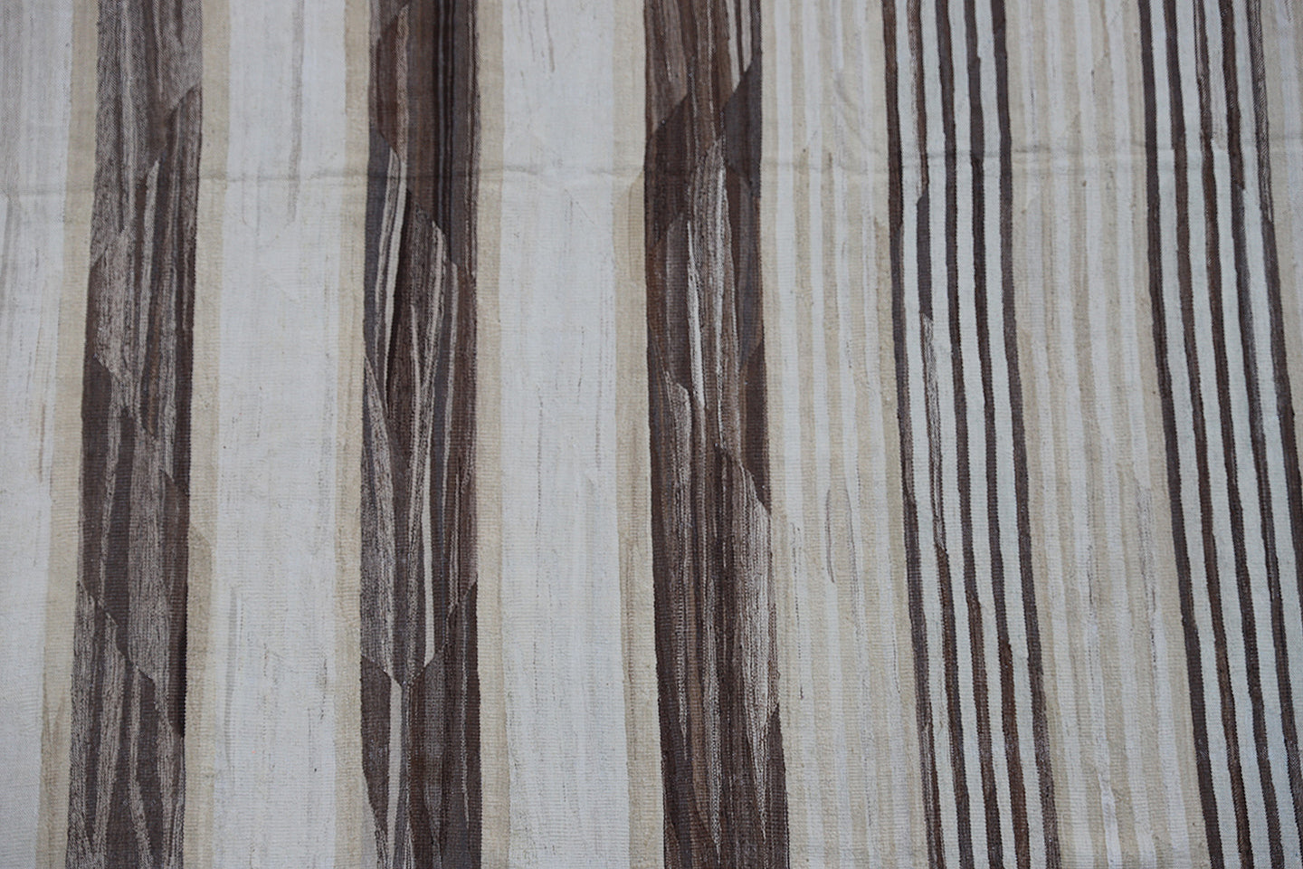 12'x17' Large Striped Ariana Kilim Rug