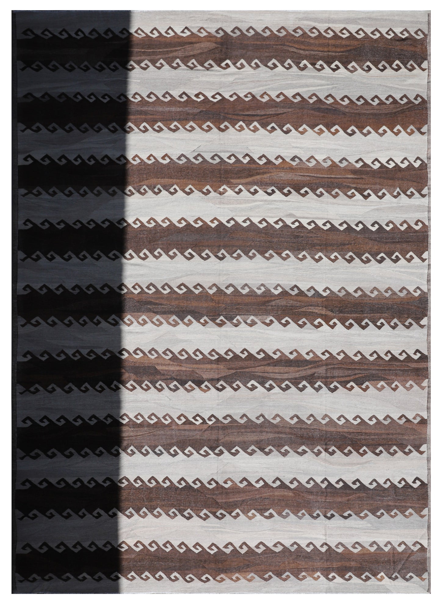 12x17 Grey Brown Large Ariana Kilim