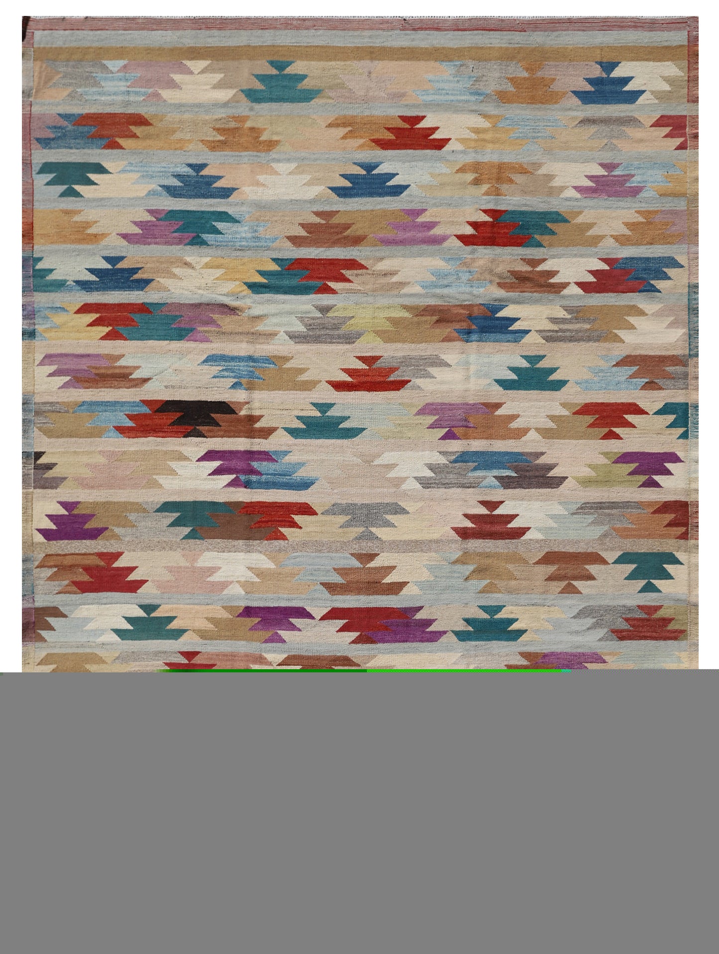 8'x10' Colorful Ariana Kilim