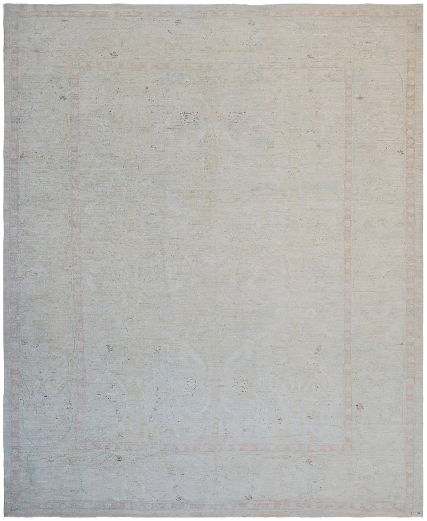 9'x12' Soft Faded Washed-out Colors Ariana Luxury Collection Rug