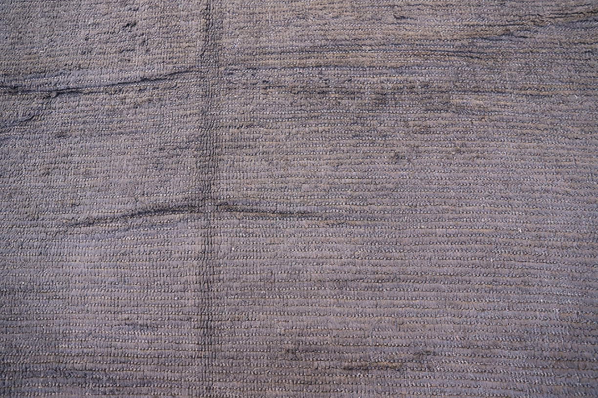 11x13 Solid Black Shaggy Ariana Barchi Collection Rug