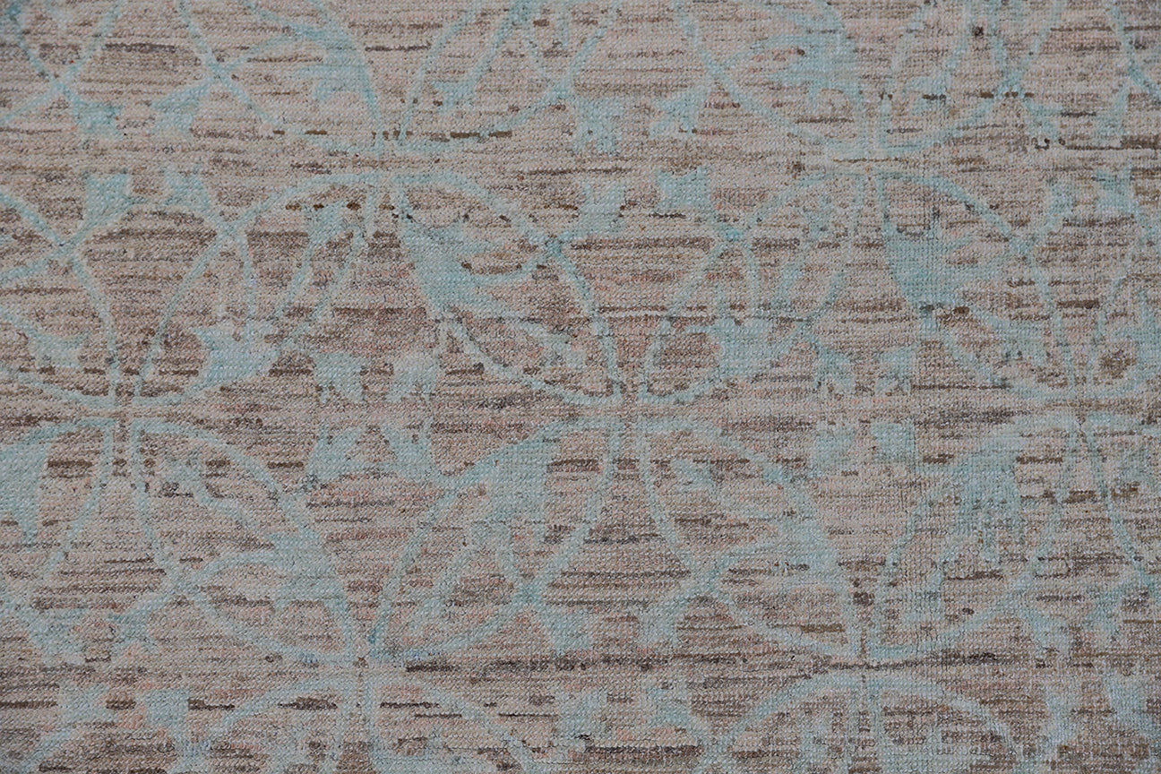 9'x12' Ariana Modern Brown Blue Transitional Rug