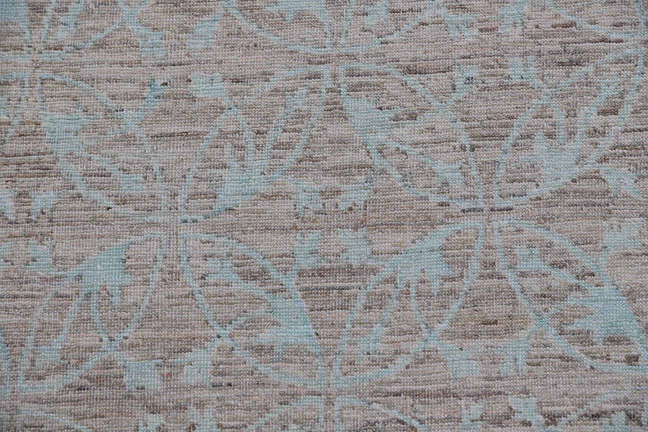 9'x12' Ariana Modern Brown Blue Transitional Rug