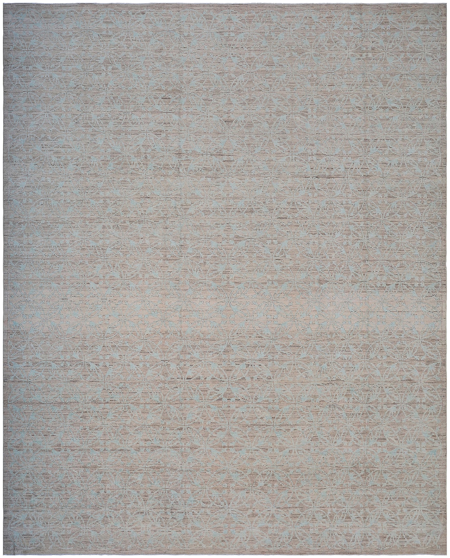 9'x12' Ariana Modern Brown Blue Transitional Rug