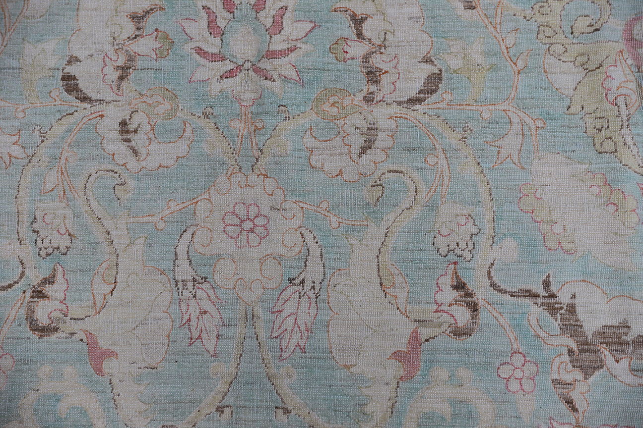 6'x9' Ariana Blue Ivory Pink Polonaise Design Ariana Luxury Collection Rug