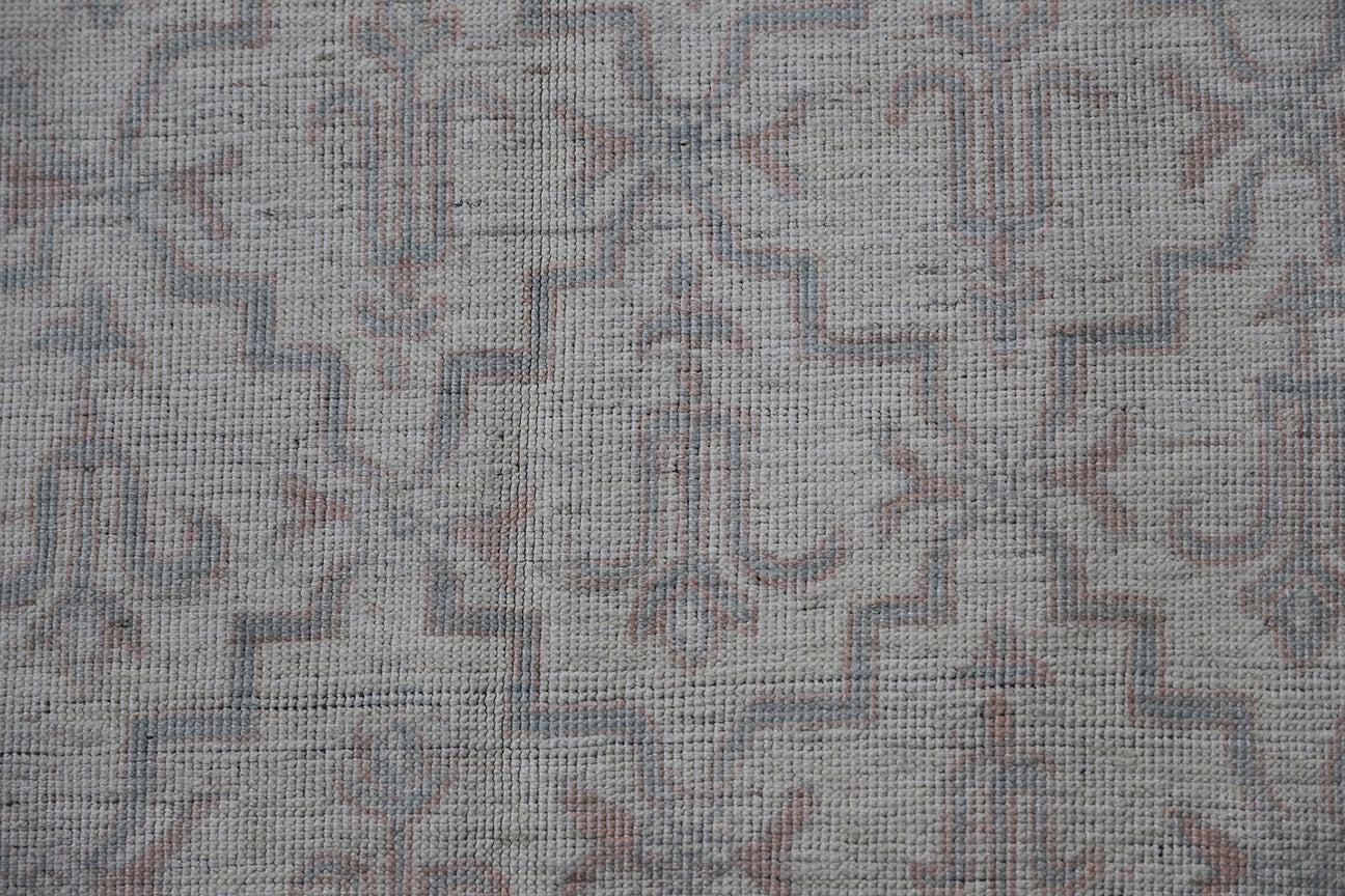5'x7' Ariana Geometric Ivory Transitional Rug