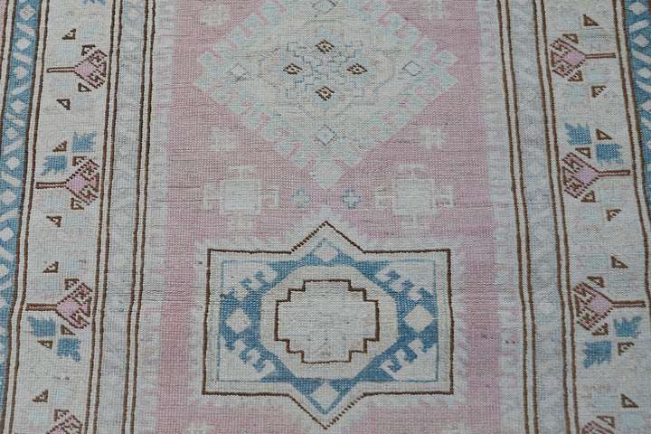 3'x4' Ariana Caucasian Design Hazara Rug