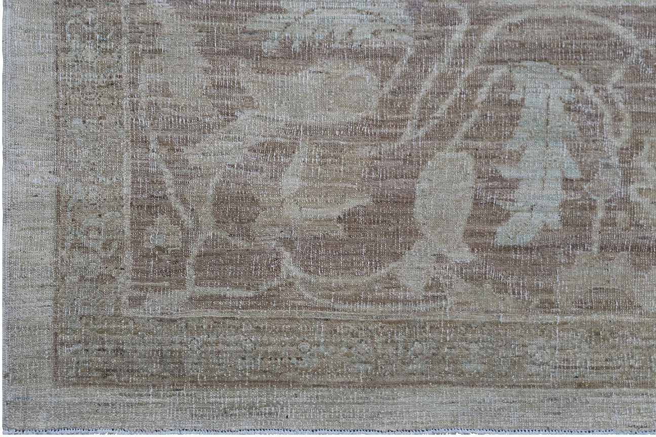 10x14 Ivory White Mauve Blue Polonaise Design Ariana Luxury Collection Rug