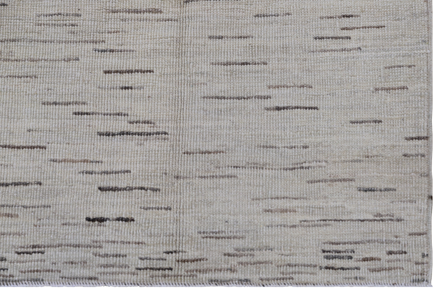 7x10 Ivory Brown Stria Ariana Modern Collection Rug
