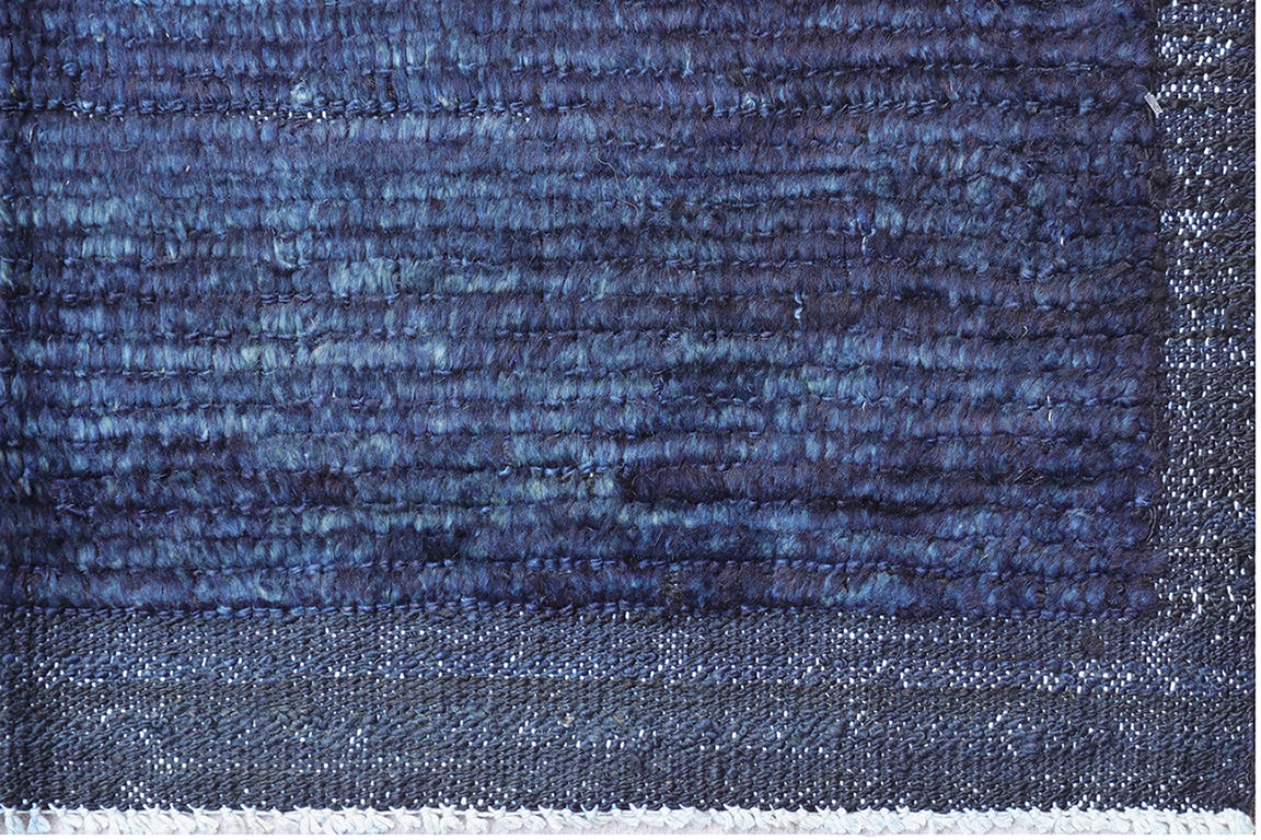 5x7 Navy Solid Ariana Barchi Rug