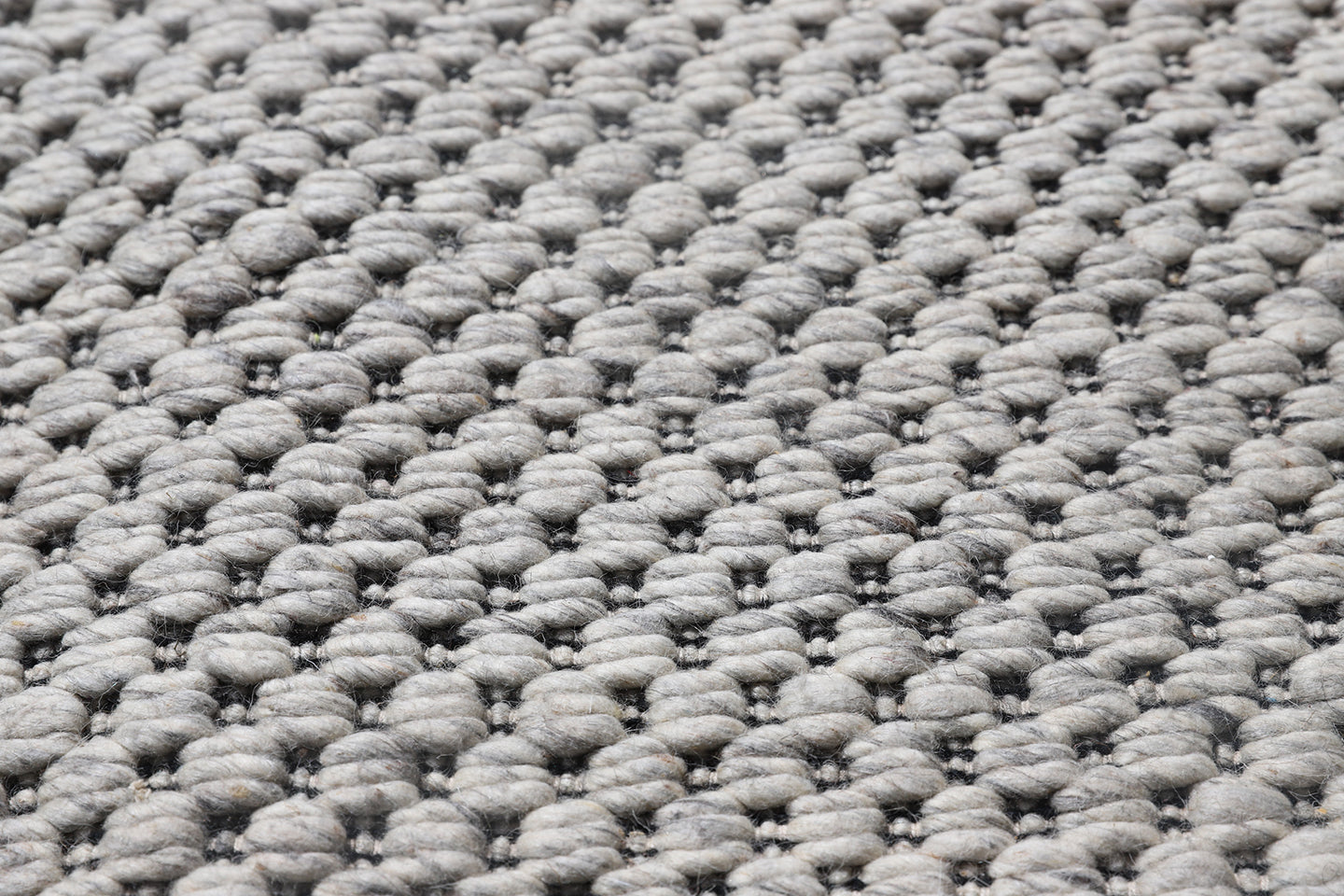 9'x12' Ivory Grey Contemporary Indian Kilim