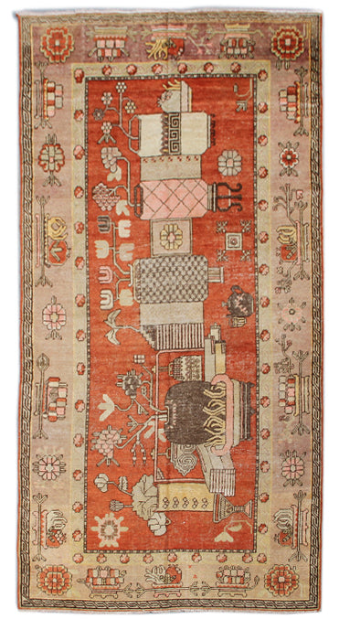 10.07 x 5.04 Antique Samarkand