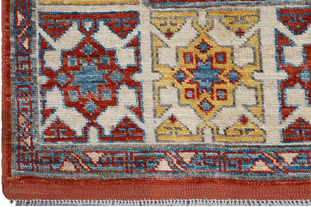 4'x6' Hand-Knotted Anatolian Rug | Organic Wool by Turkman Women