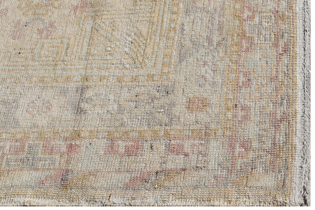 Antique Samarkand rug | Vintage Khotan Area Rug