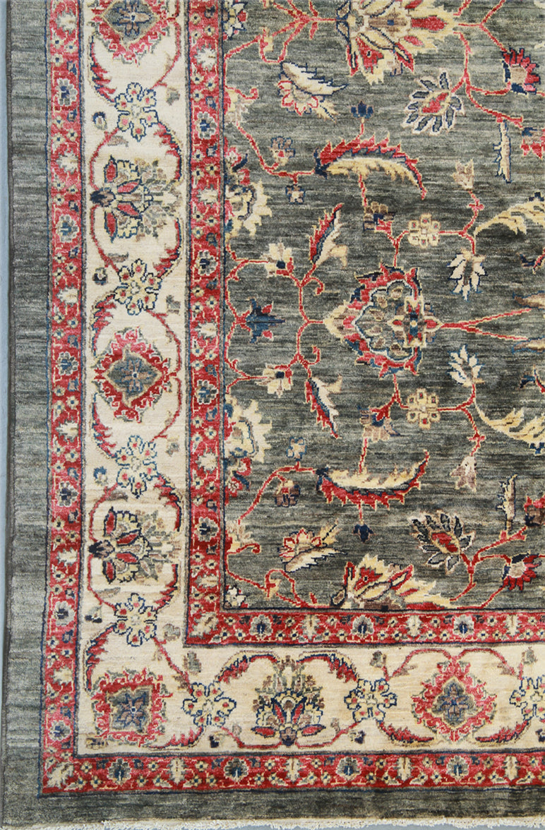 10.00 x 8.00 Soft Hand Spun Wool Sultanabad Design Ariana Traditional Area Rug