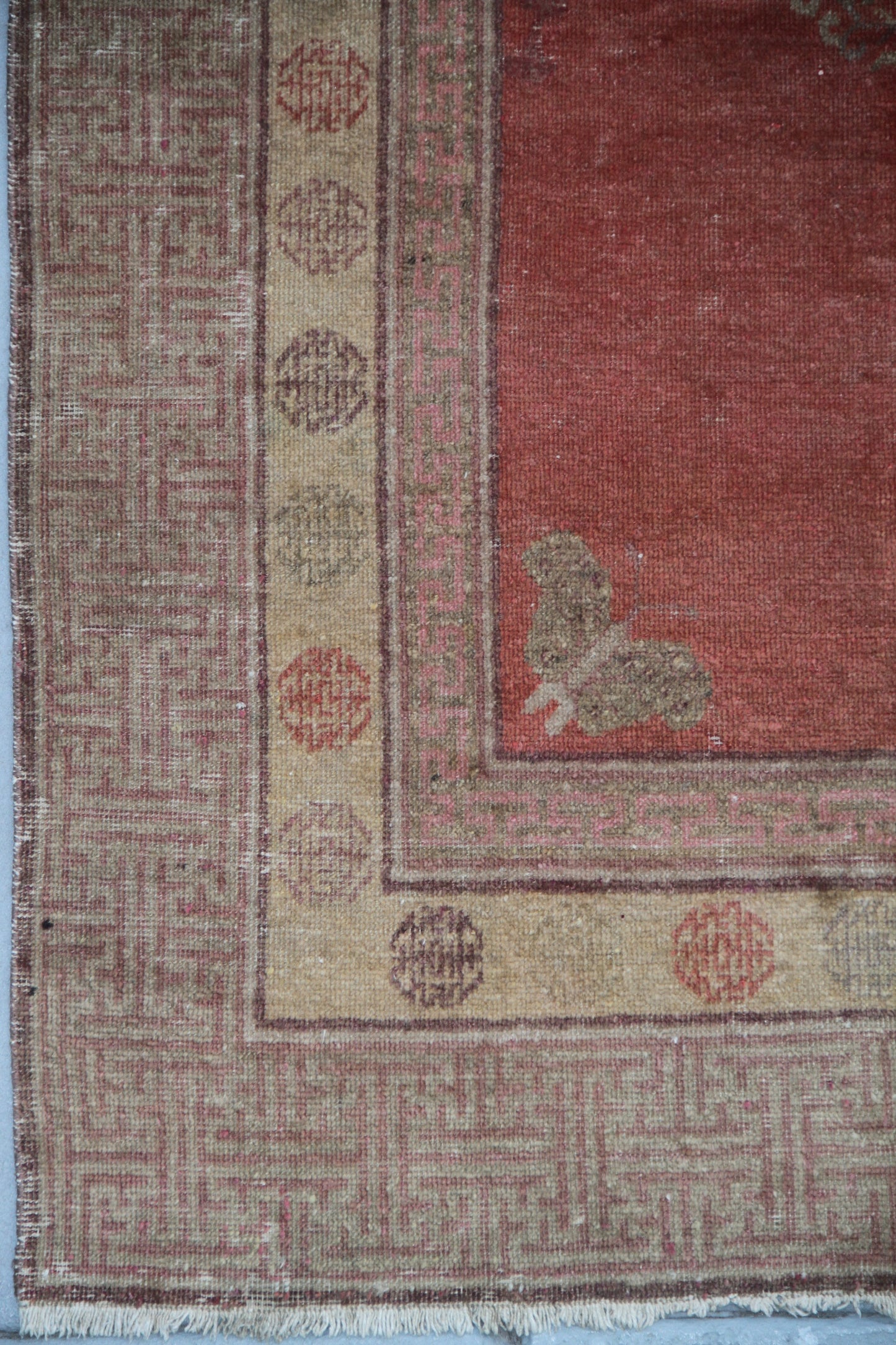 6.07 x 4.04 Antique Samarkand