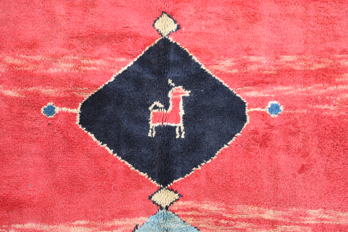 8'x10' Red Turkish Gabbeh Rug