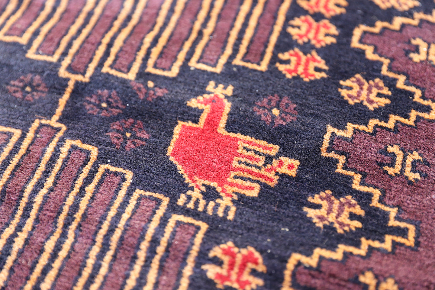6x10 Vintage Baluchi Rug