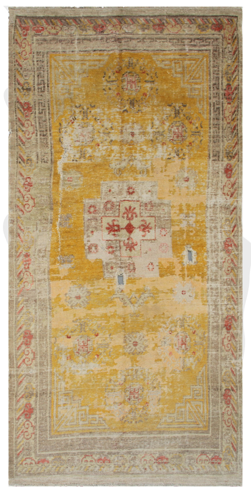 8.08 x 4.05 Antique Samarkand