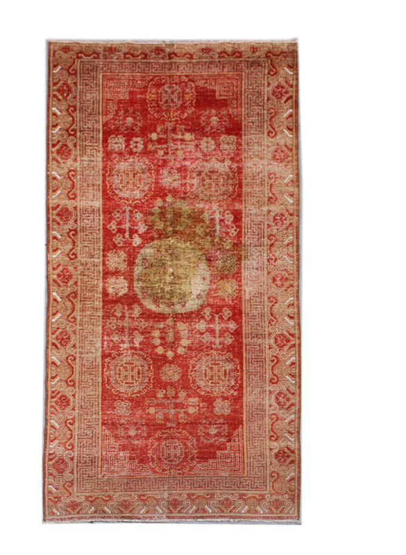 8.03 x 4.07 Antique Samarkand