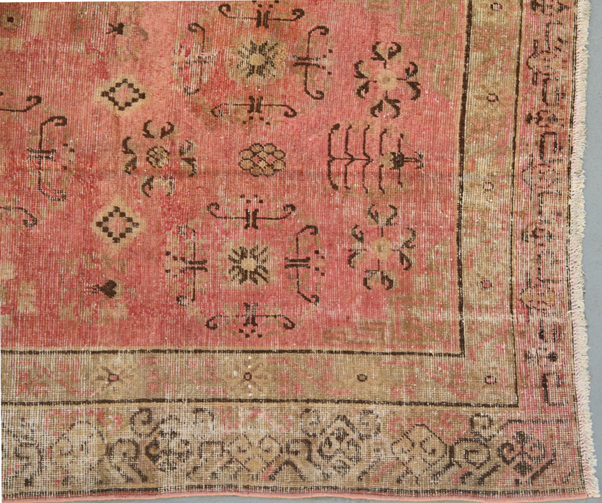 5x8 Antique Samarkand Rug