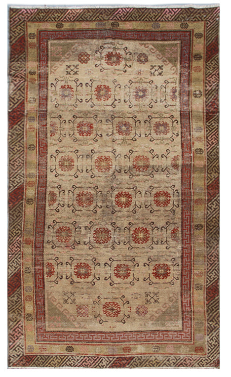 9.08 x 5.04 Antique Samarkand