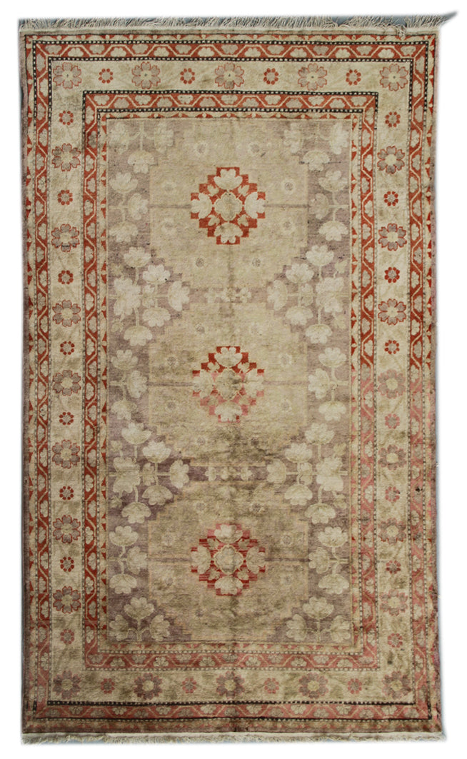 8.06 x 5.02 Antique Samarkand