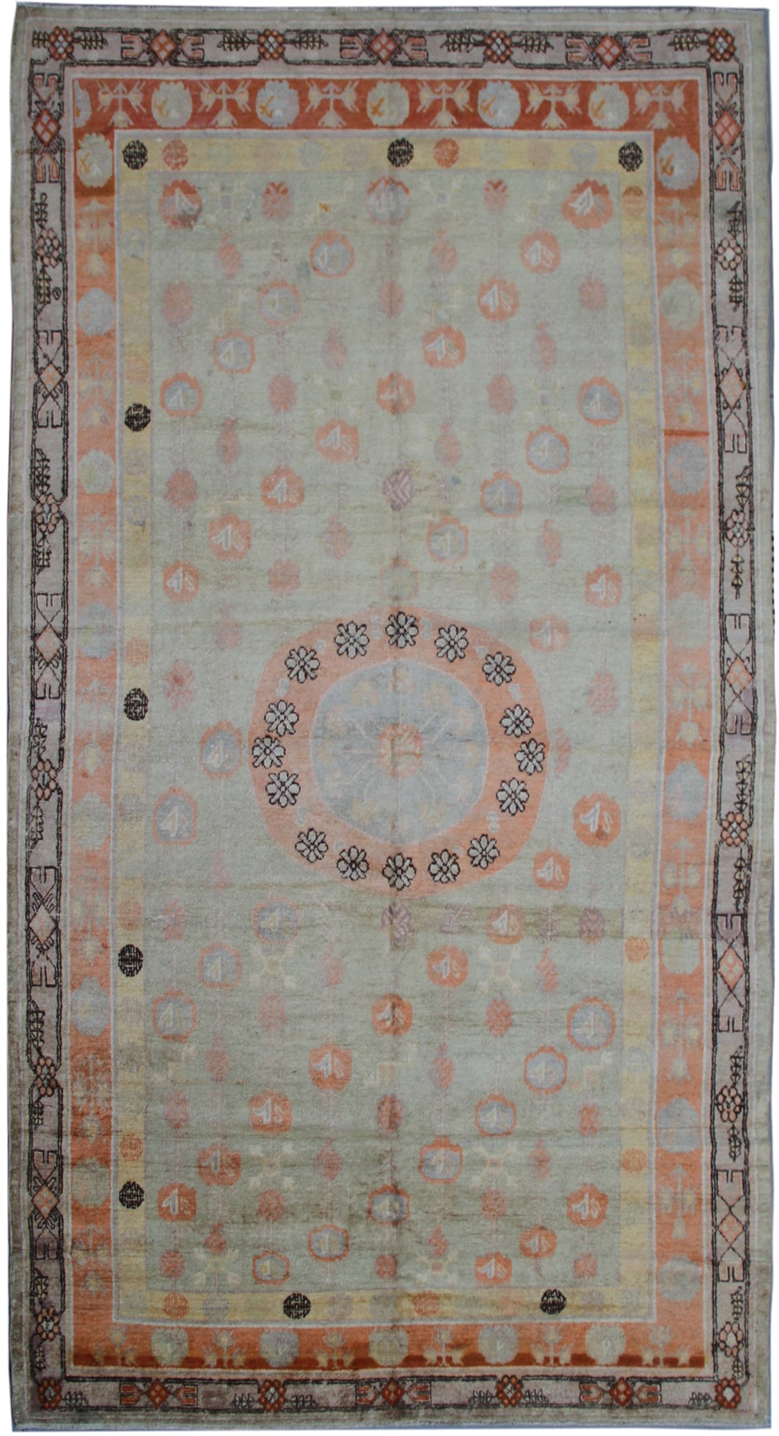 13.04 x 7.00 Antique Samarkand
