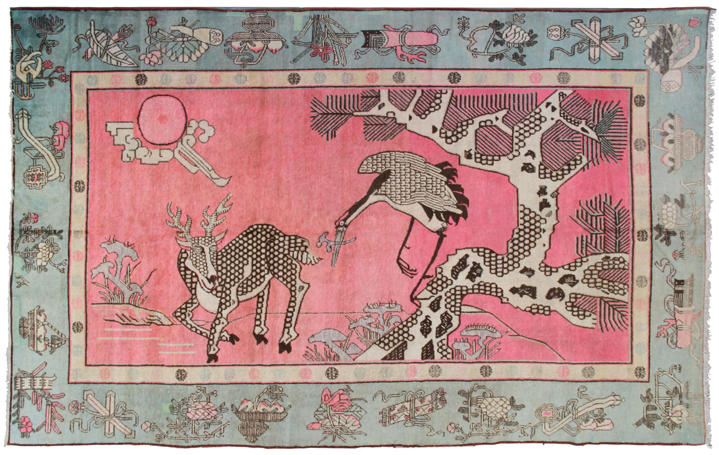 11.03 x 6.10 Antique Samarkand