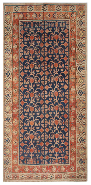 11.02 x 5.06 Antique Samarkand