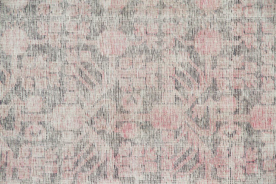 Vintage Wool Rug | Washed-out Pink Antique Samarkand