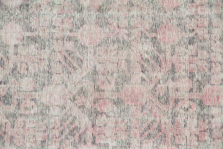 Vintage Wool Rug | Washed-out Pink Antique Samarkand