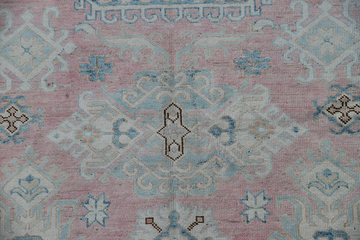 Wool Area Rug |Caucasian Geometric Design Rug