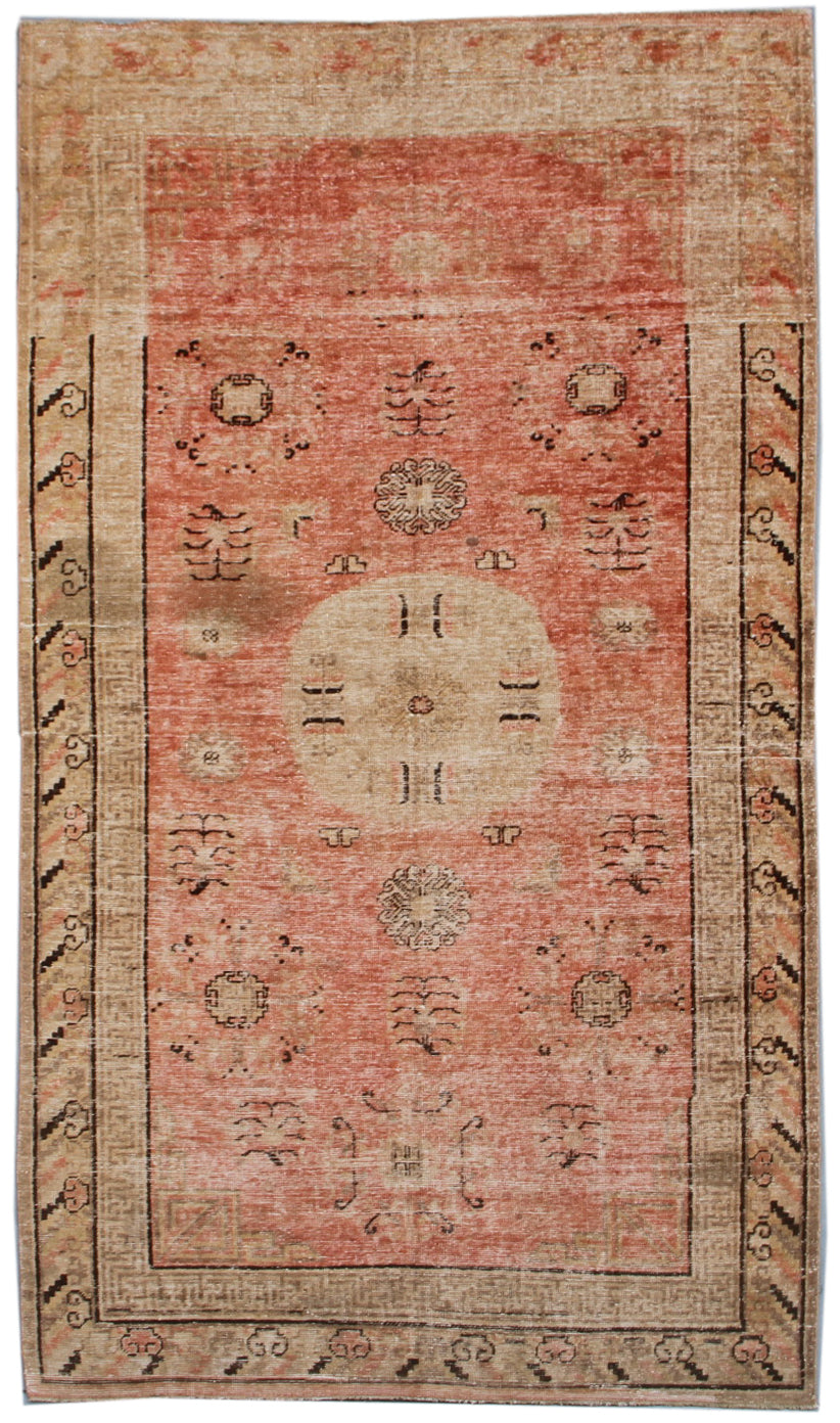 Vintage Wool Rug | Samarkand | Medalion Rug