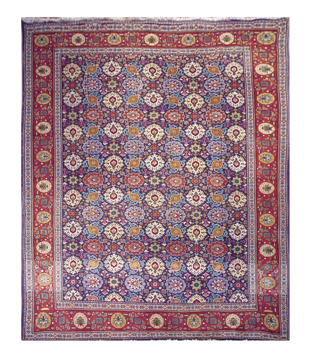 9.08 x 6.08 Vintage Persian Tabriz