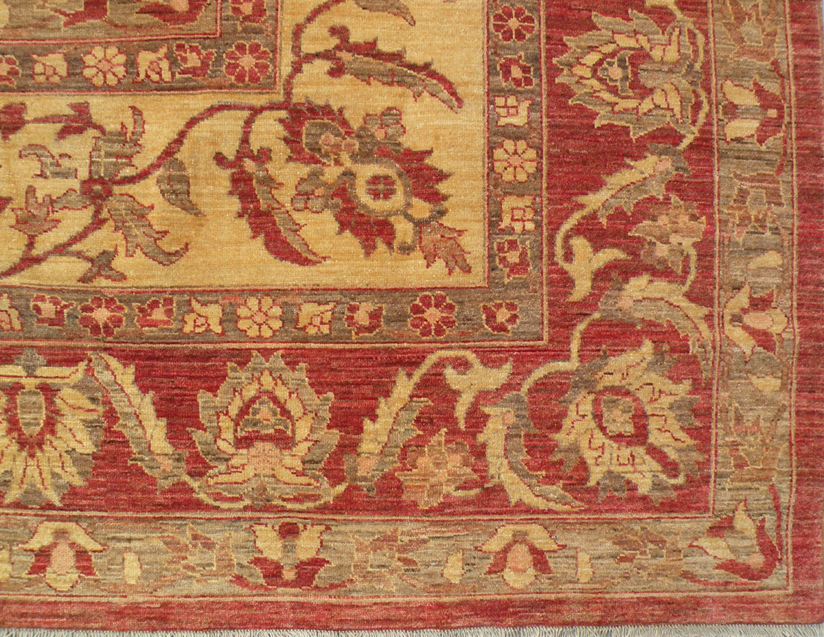 16x22 Large Red Zigler Dersig Ariana Traditional Rug