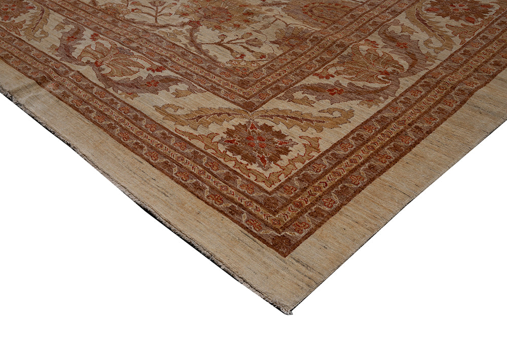 14x19 Large Oushak Design Soft Gold Color Ariana Traditional Rug