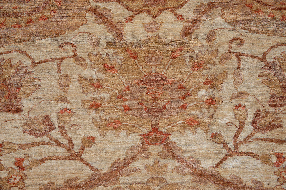 14x19 Large Oushak Design Soft Gold Color Ariana Traditional Rug