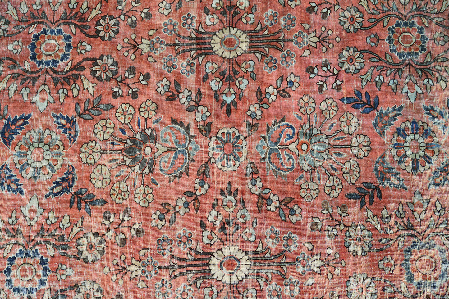 8x12 Vintage Floral Persian Mahal Rug