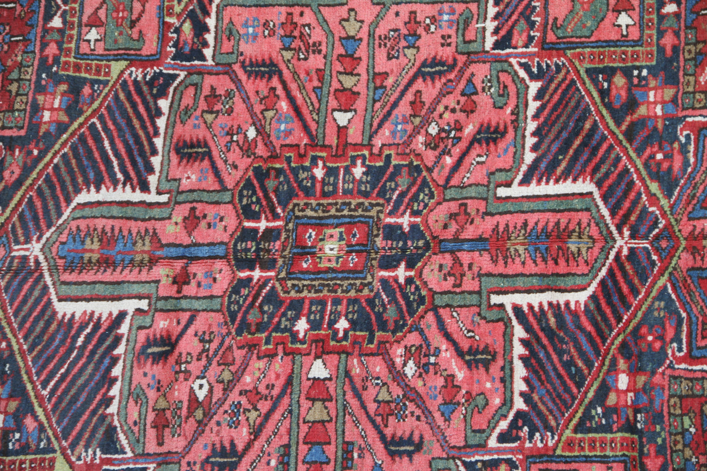 9'x12' Antique Vintage Karajah Heriz Rug