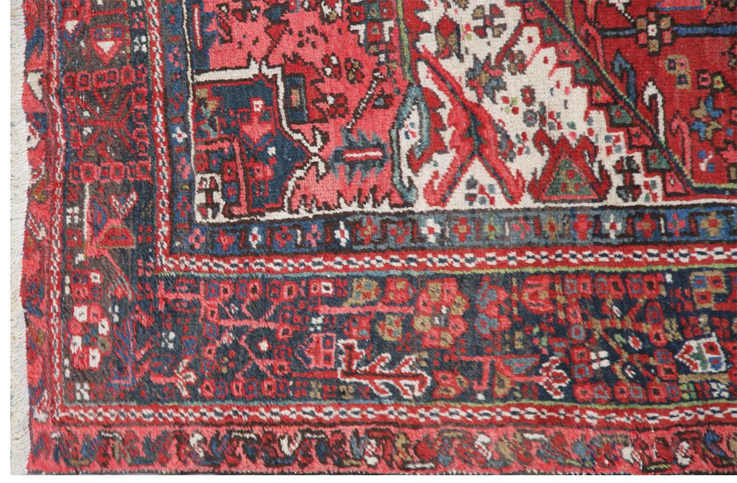 9'x12' Antique Vintage Karajah Heriz Rug