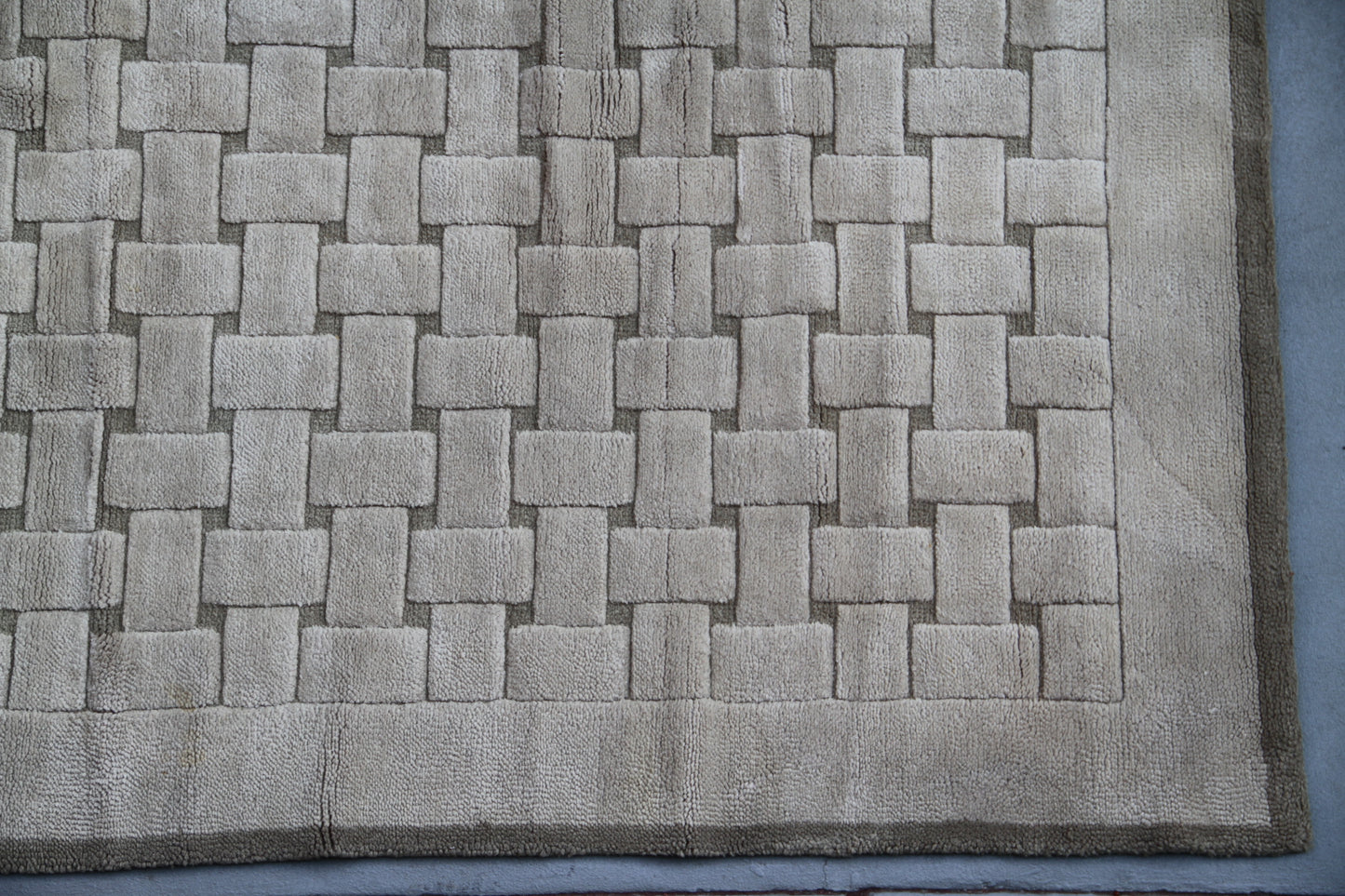 10x13 Vintage European Modern Art Deco Rug