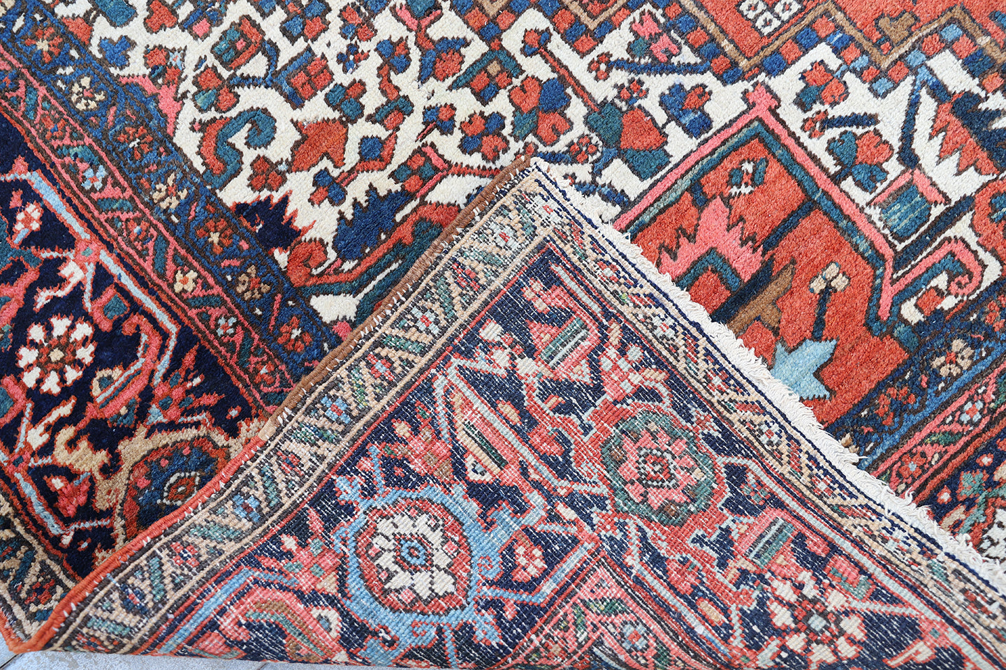 8'x12' Very good Quality Persian Heriz Rug