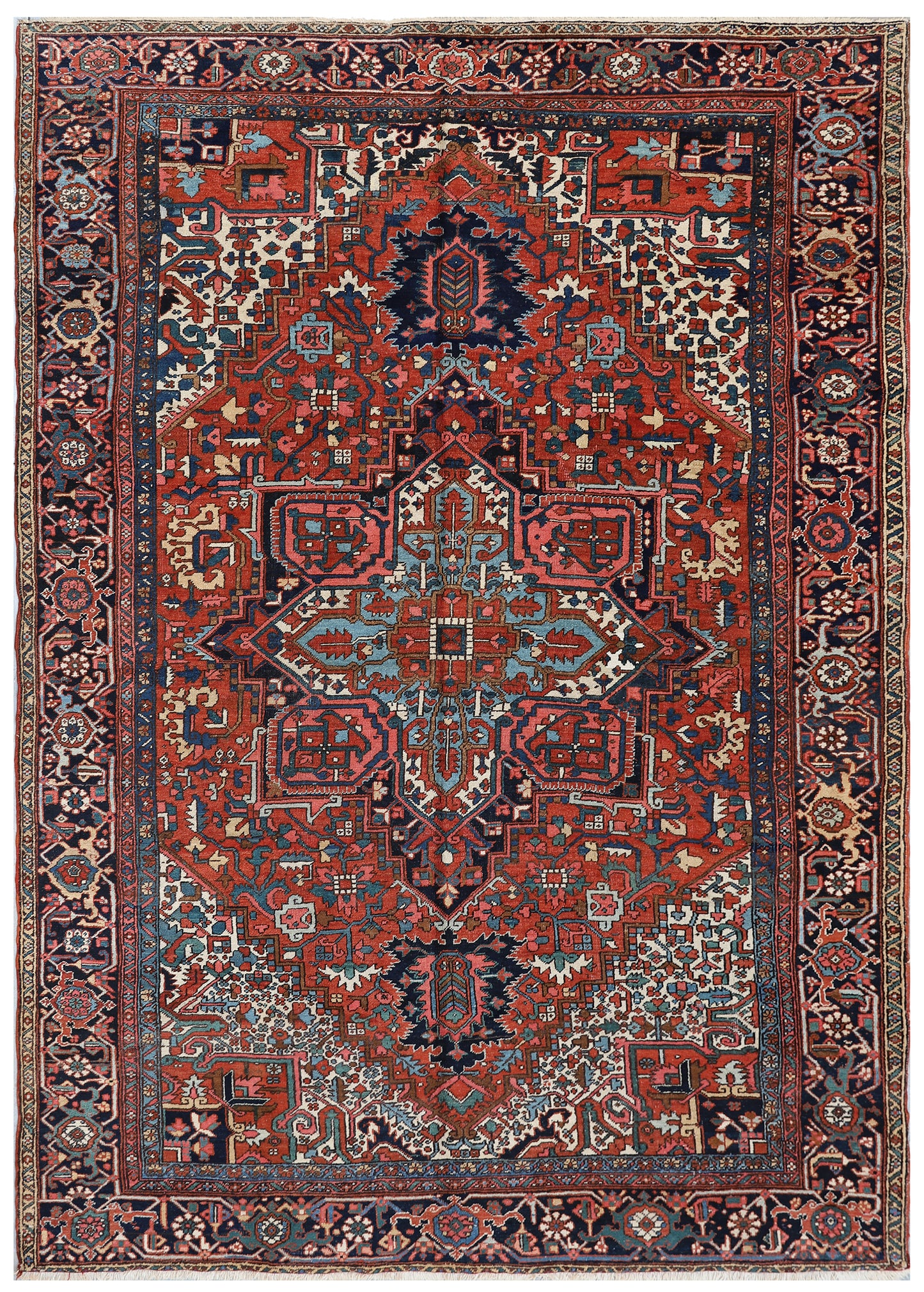 8'x12' Very good Quality Persian Heriz Rug