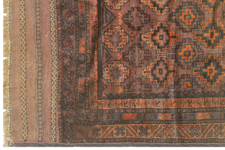 Wool Area Rug | Vintage Baluch Tribal Rug
