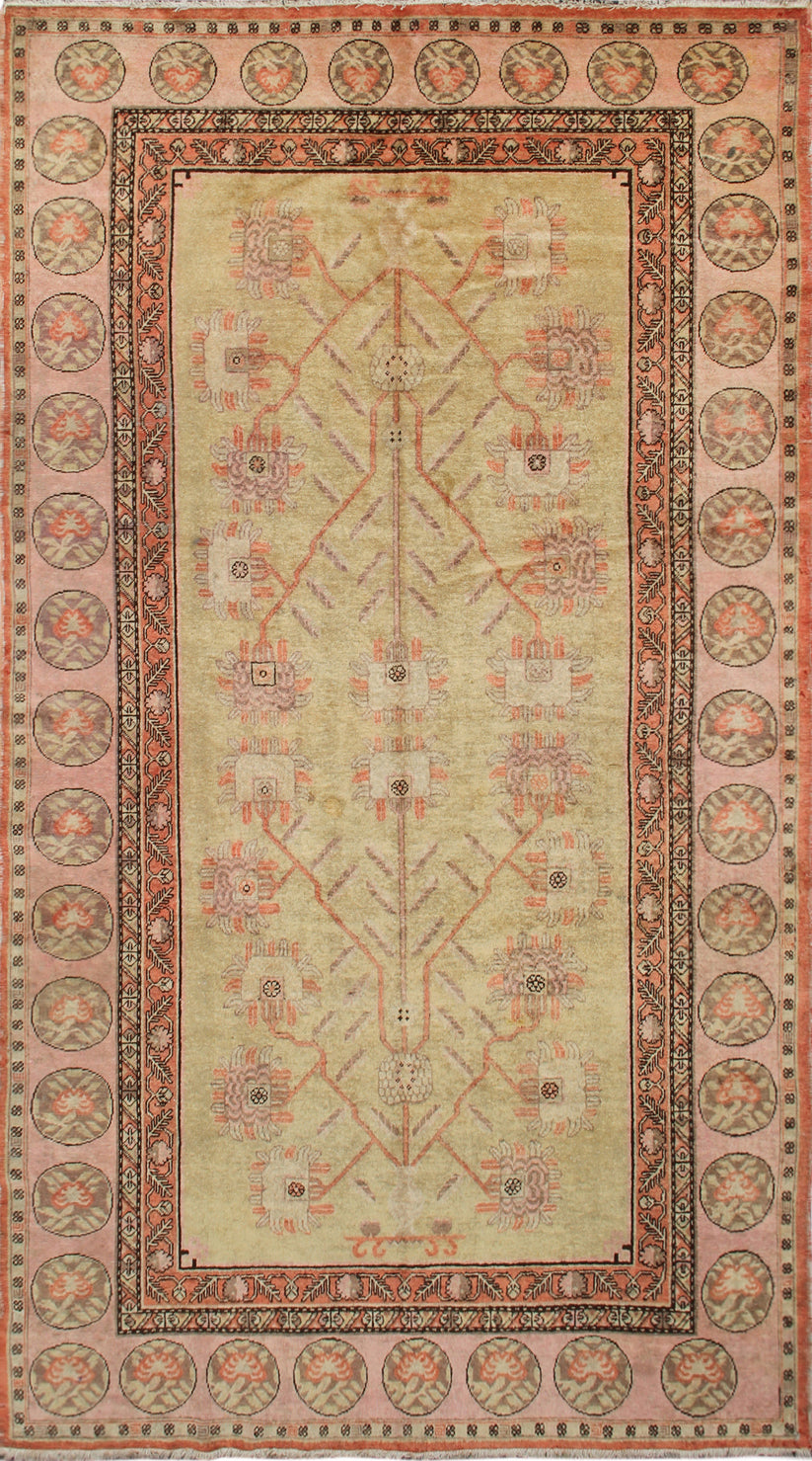Vintage Rug | Samarkand | Wool Hand-knotted Area Rug