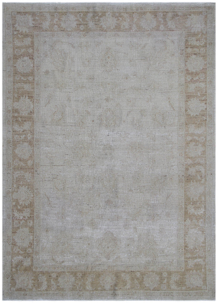 6'x8' Afghan Hand-Knotted Ariana Transitional Rug | Agra Design
