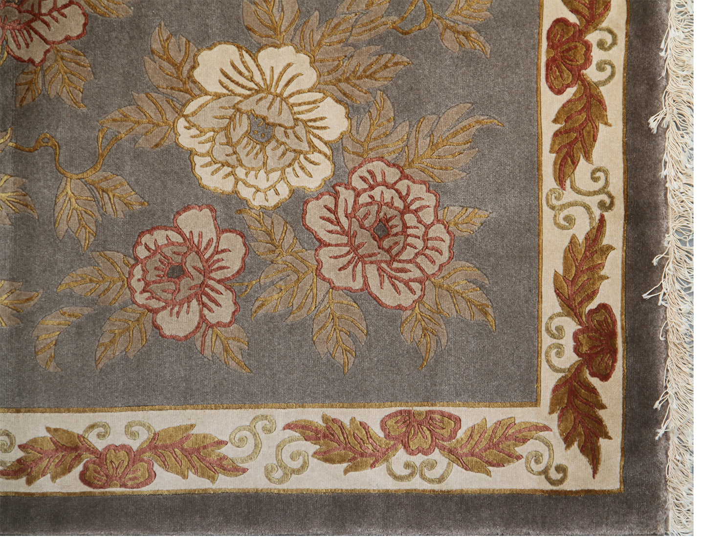 5x8 Chinese Silk Rug