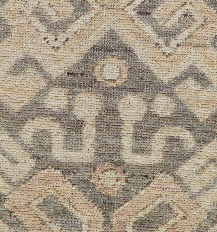 7'x10' Wool Hand-Knotted Rug | Geometric Area Rug