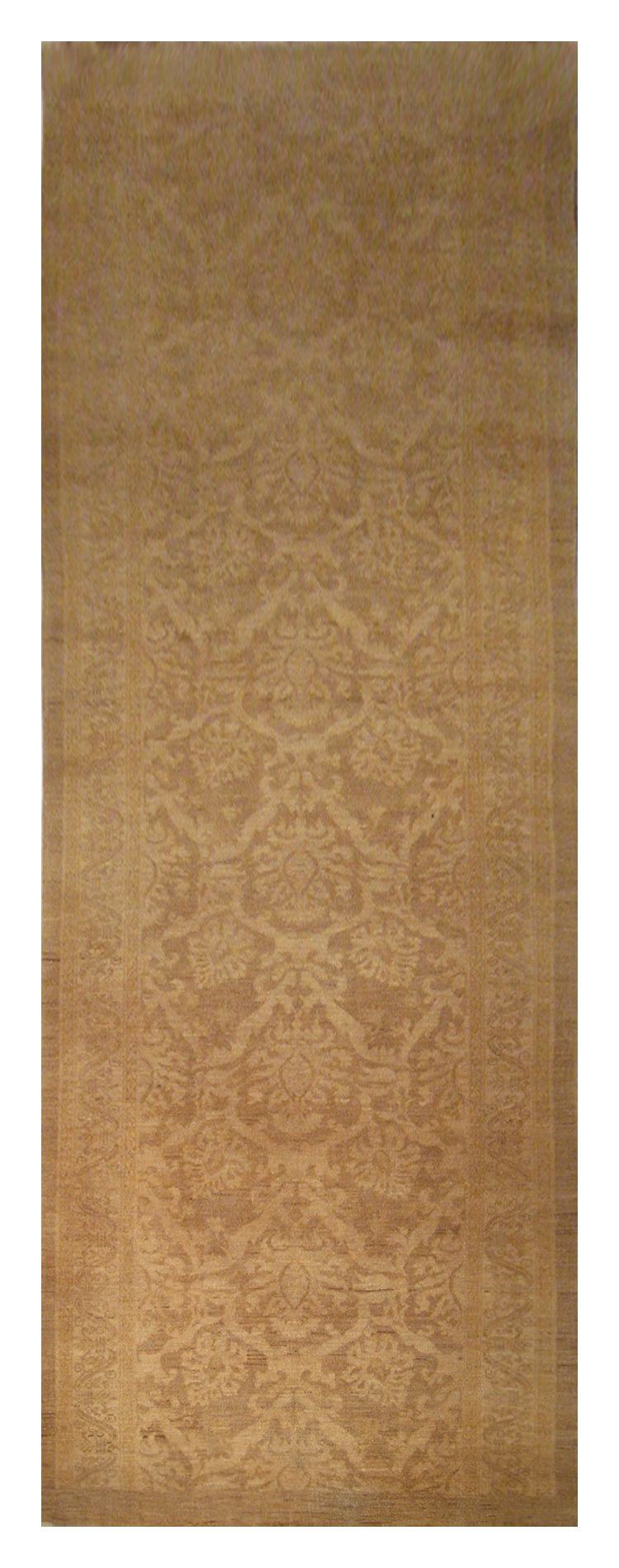 4x13 Pale Spanish Design Ariana Traditional Runner Rug